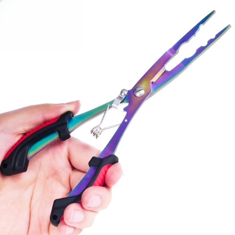 Fishing Line Cutter - كماشة صيد متعددة الوظائف قابلة للتمديد،