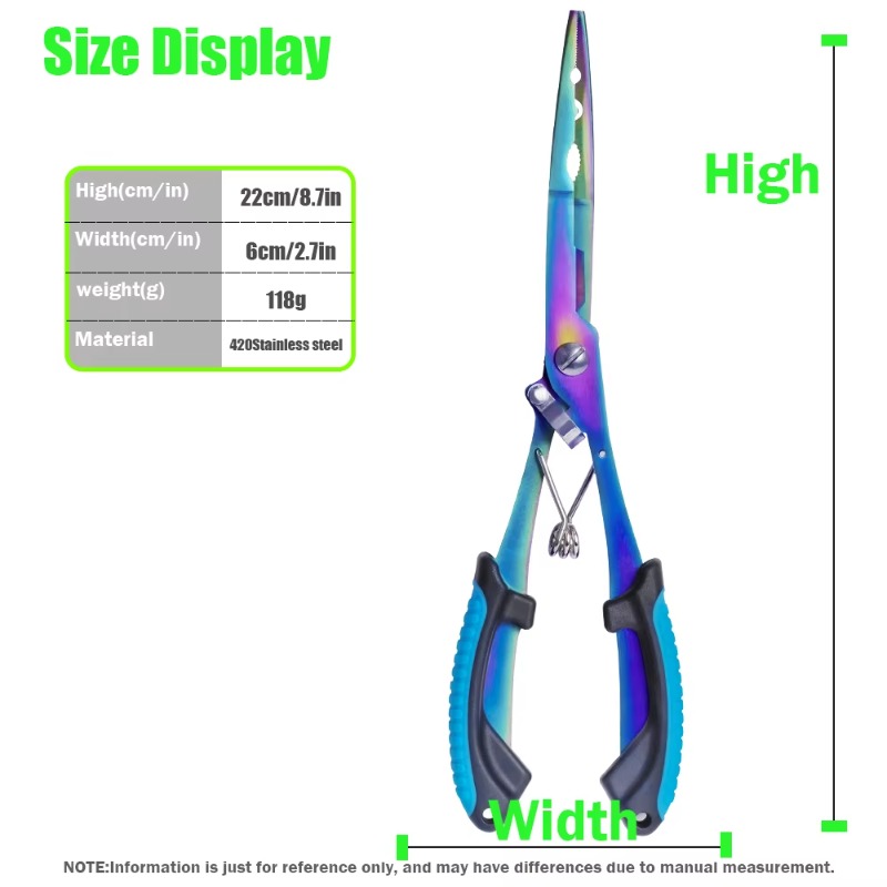 كماشة صيد متعددة الوظائف قابلة - مراجعة Fishing Line Cutter وسعره