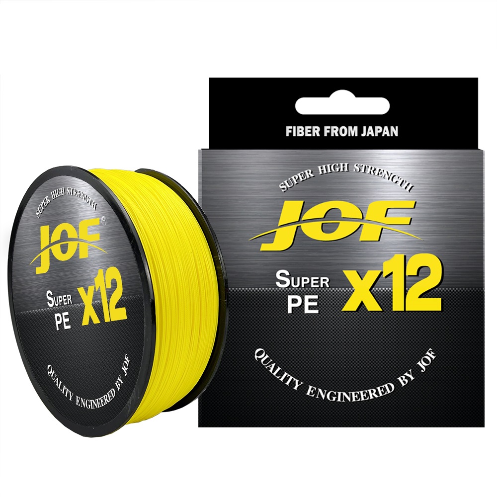 JOF X12 500 متر 300 متر مضفر خ - مراجعة Ice Fishing Line وسعره
