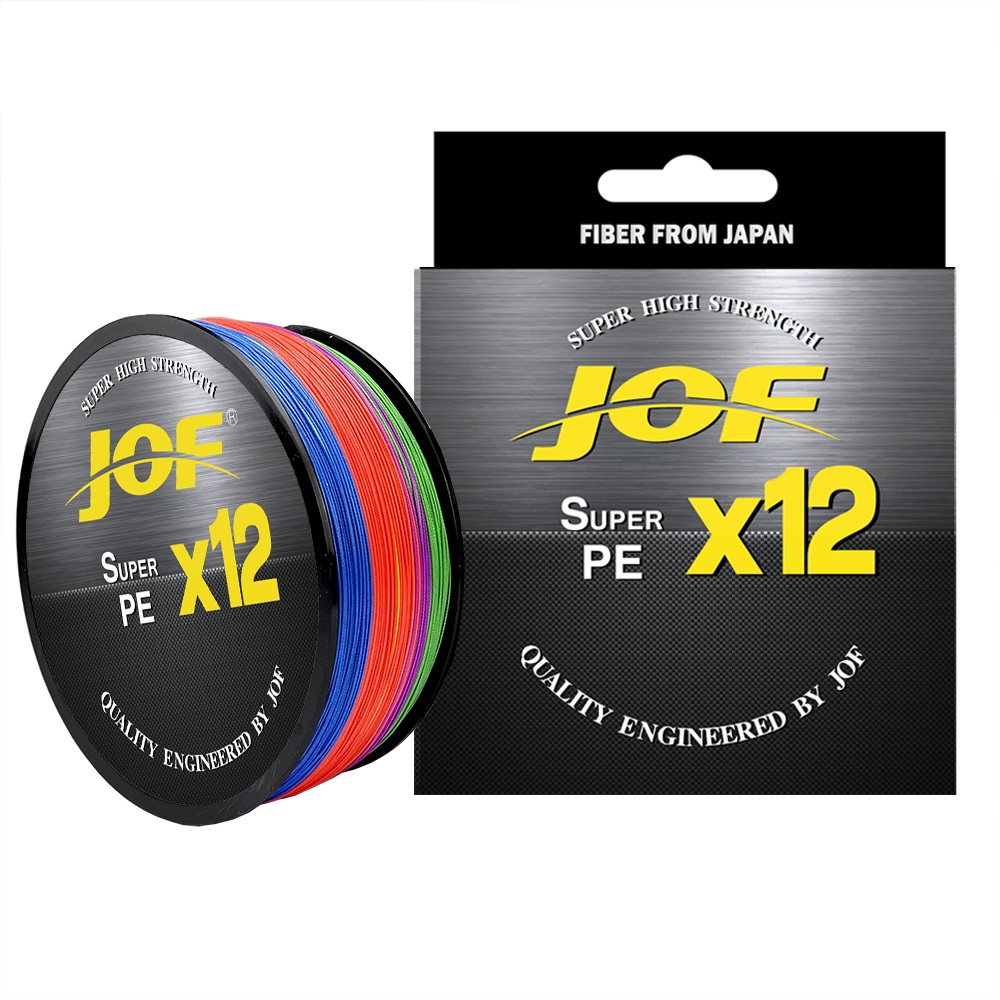 JOF X12 500 متر 300 متر مضفر خ - مراجعة Ice Fishing Line وسعره