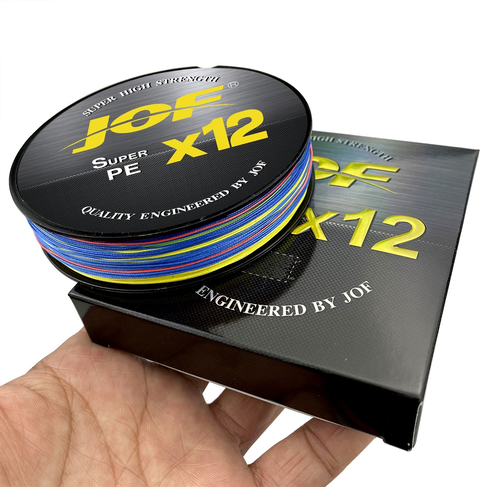 JOF X12 500 متر 300 متر مضفر خ - مراجعة Ice Fishing Line وسعره