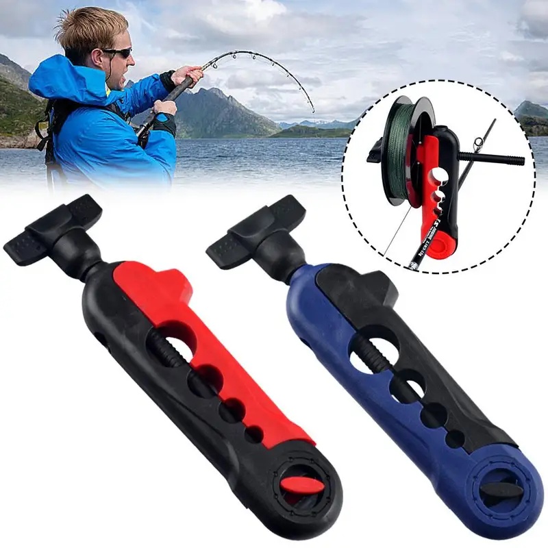 أدوات محمولة للف خيط الصيد، حا - مراجعة Fishing Line Dispenser وسعره